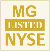 MG LISTED NYSE